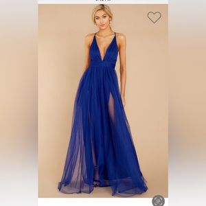 Masters of the Heart Royal Blue dress from Red Dress Boutigue.